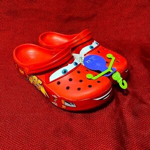 Lightning McQueen crocs!